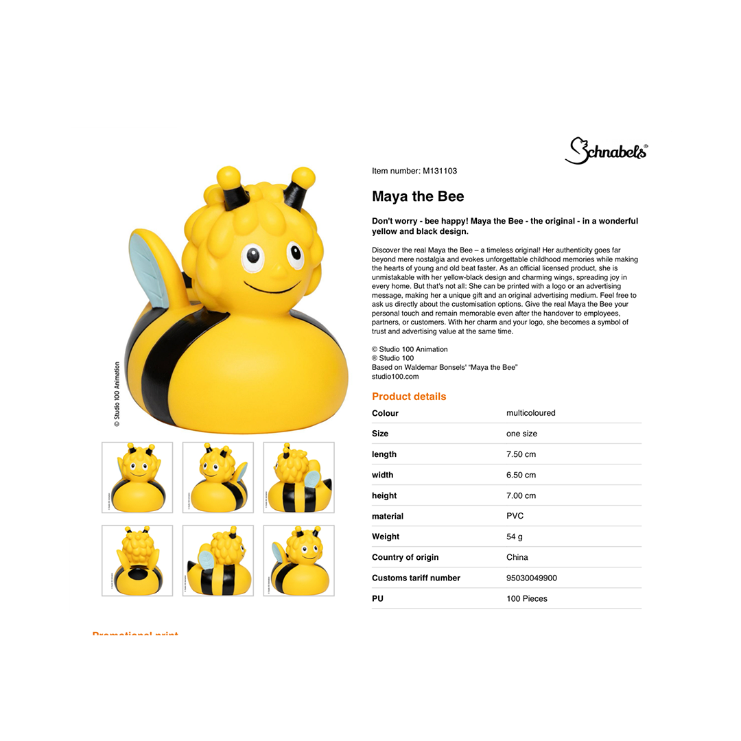 Maya the Bee excluded packaging . MT131103