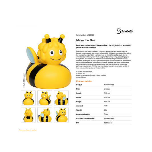 Maya the Bee excluded packaging . MT131103
