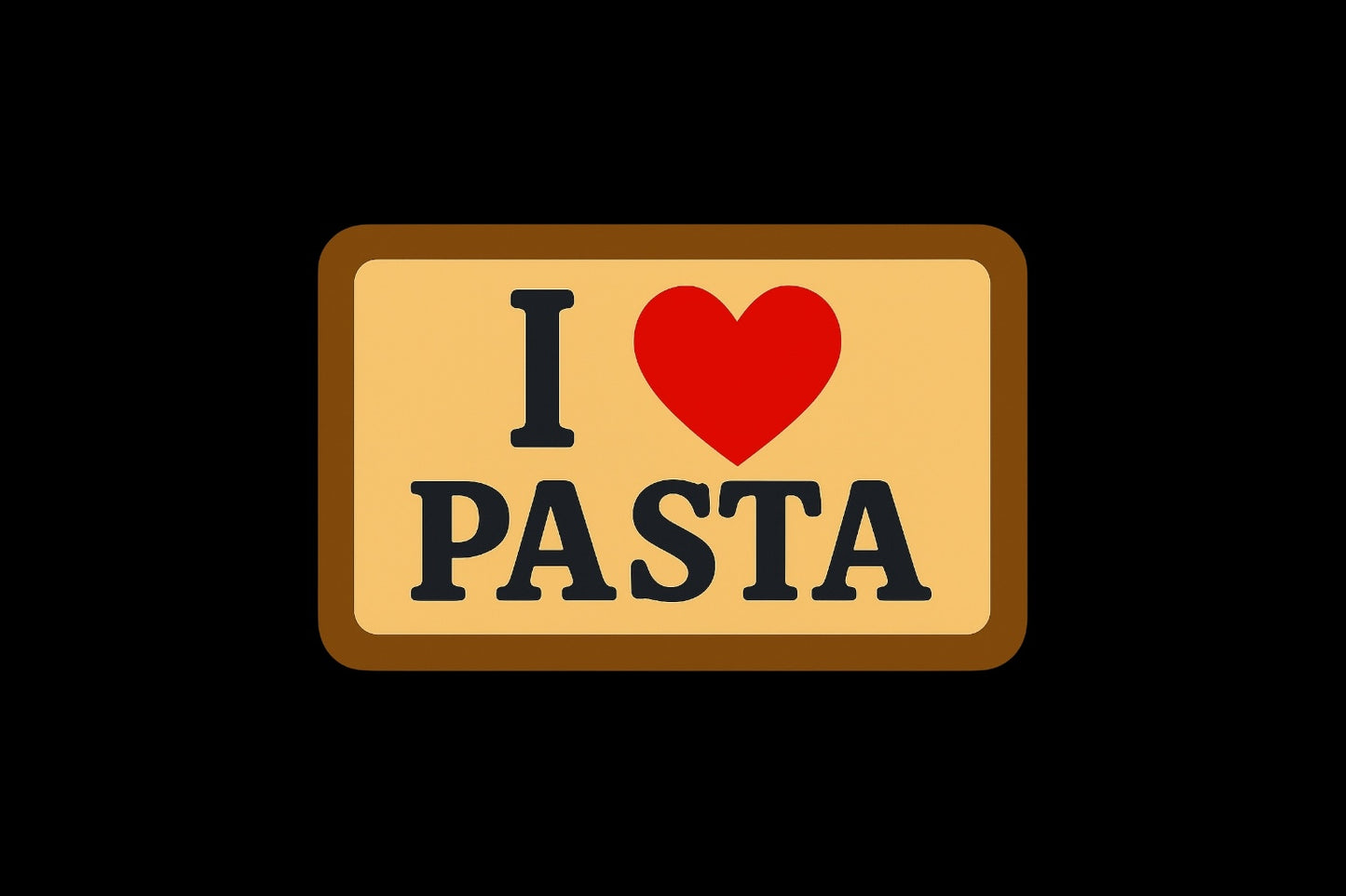 I love pasta — 50 stickers