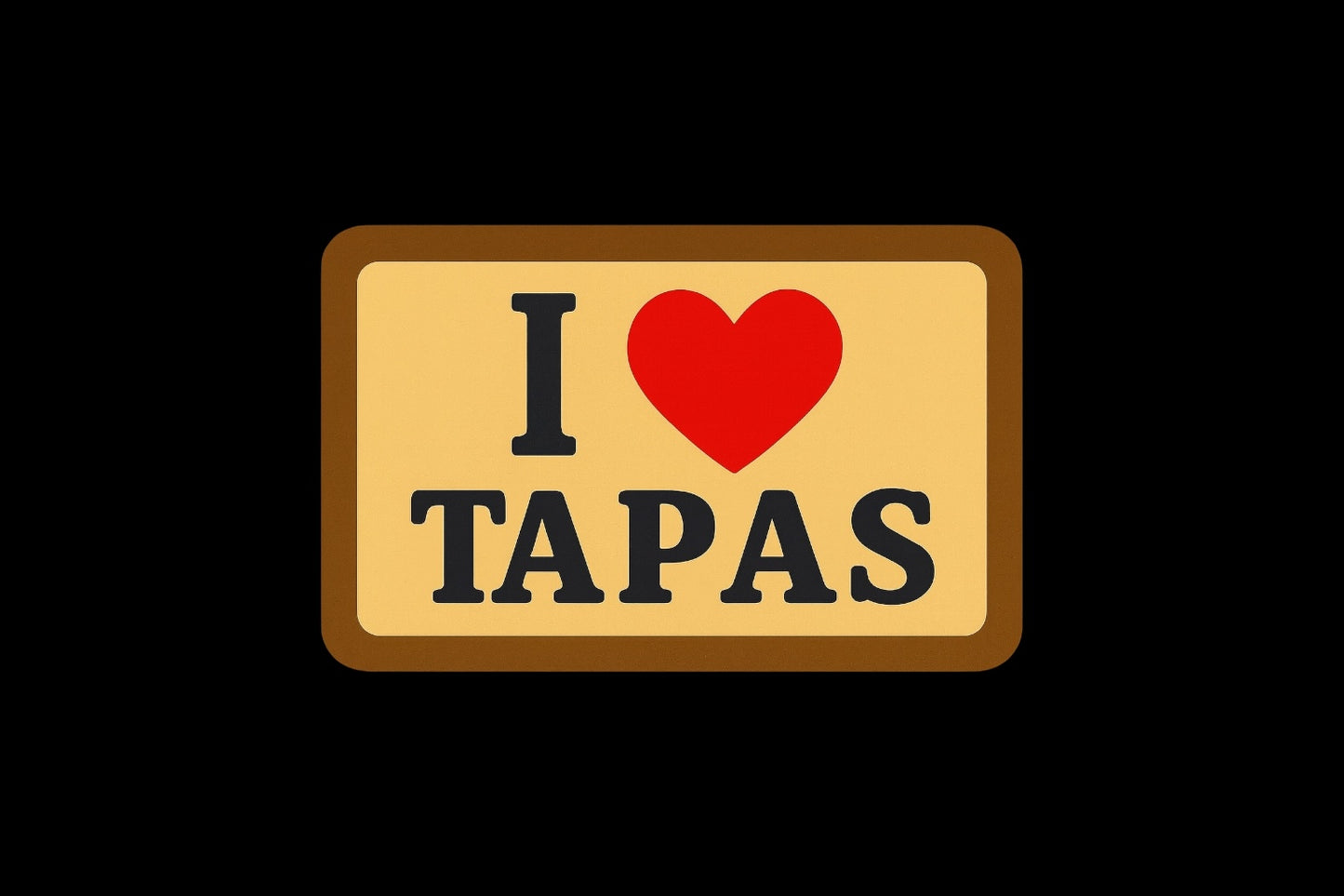 I love tapas — 50 stickers