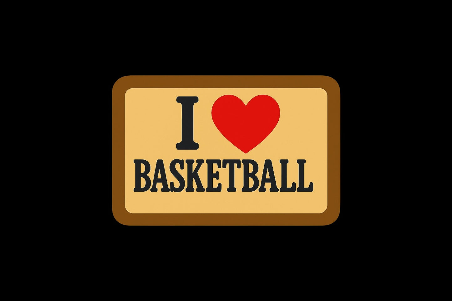 I love basketball — 50 stickers