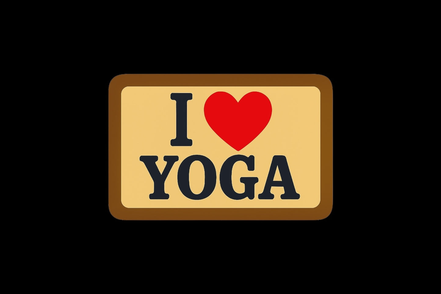 I love yoga — 50 stickers