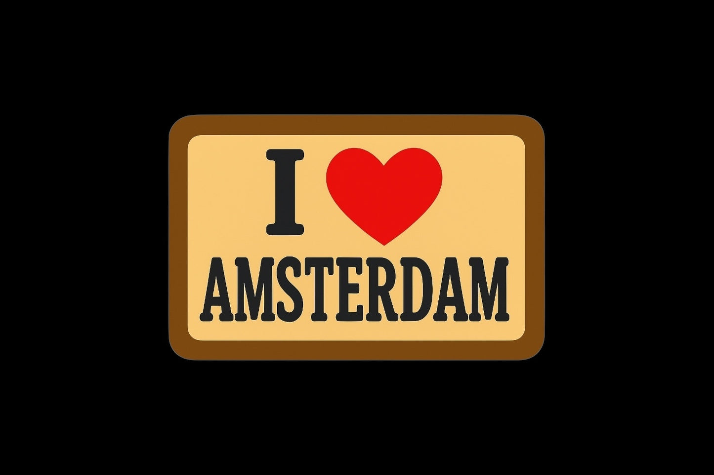 I Love Amsterdam — 50 stickers