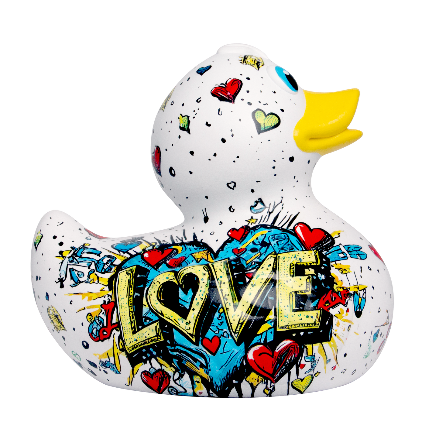 Graffiti Duck 15 cm. PD 1211. SRP  € 99,95