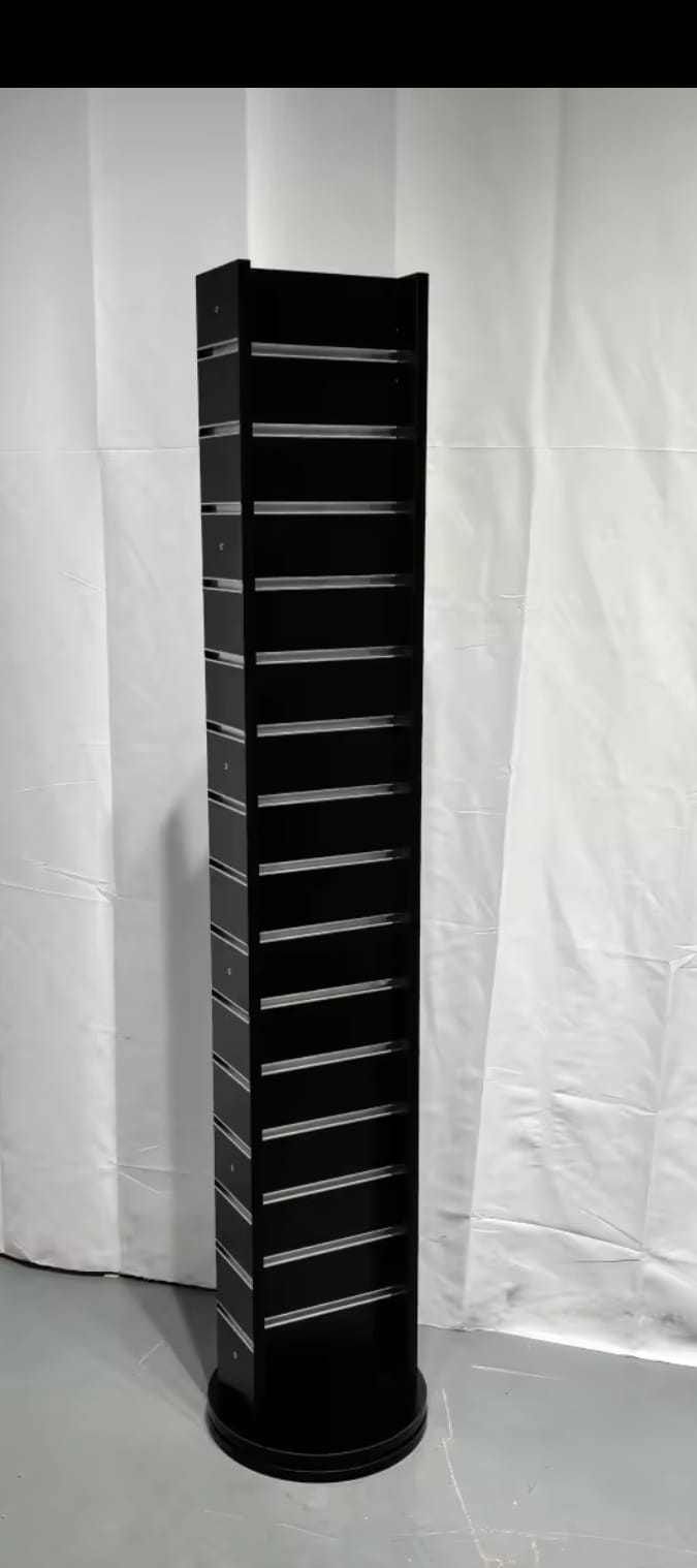 Display lil  Floaties rack including 16 acrylic boxes