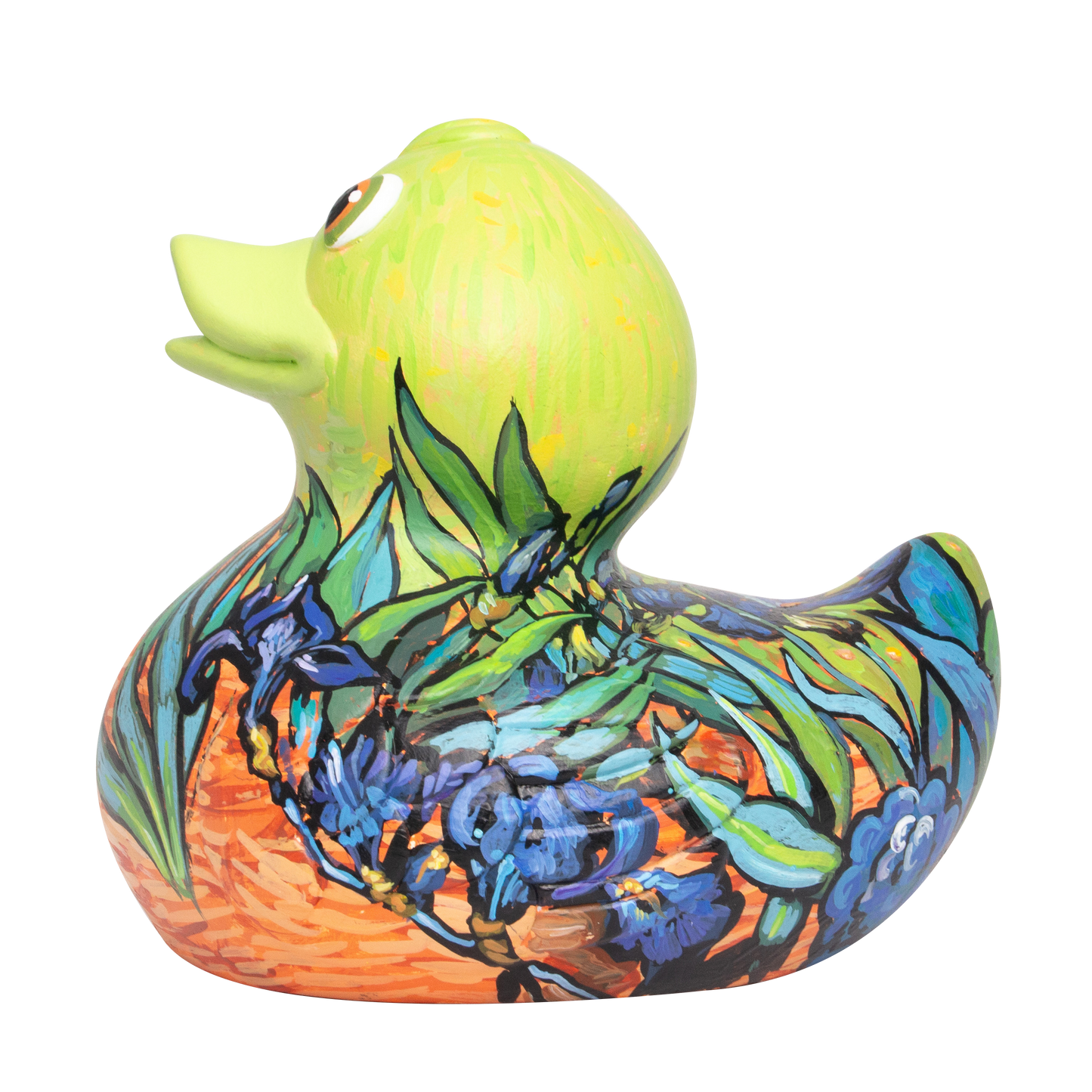Irises Duck.  10 cm. PD 1204.  SRP € 59,95