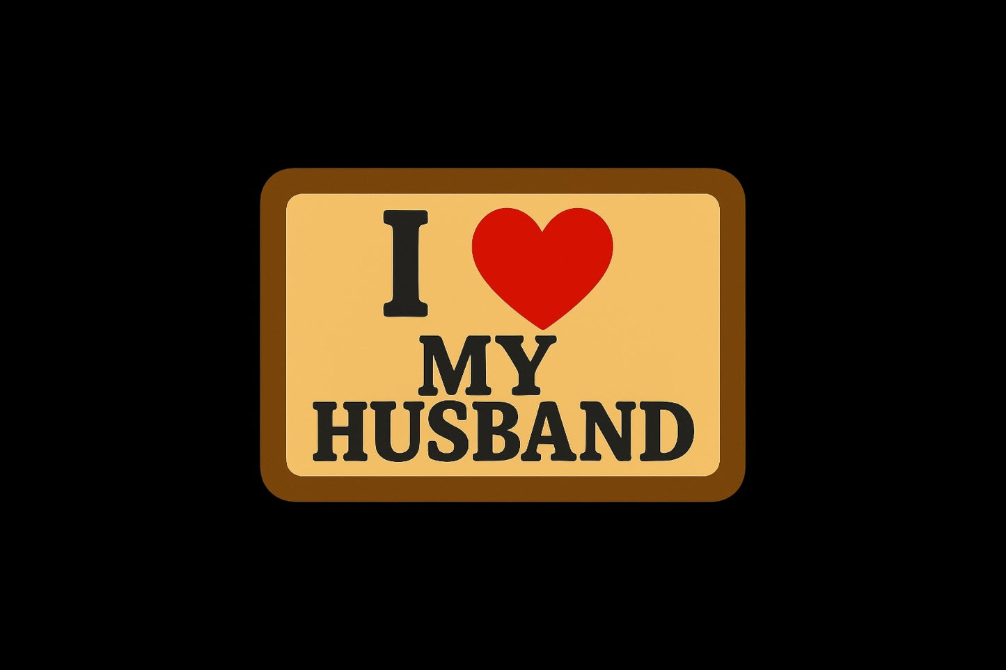 I love my husband —50 stickers