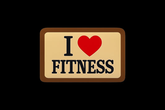 I love fitness — 50 stickers