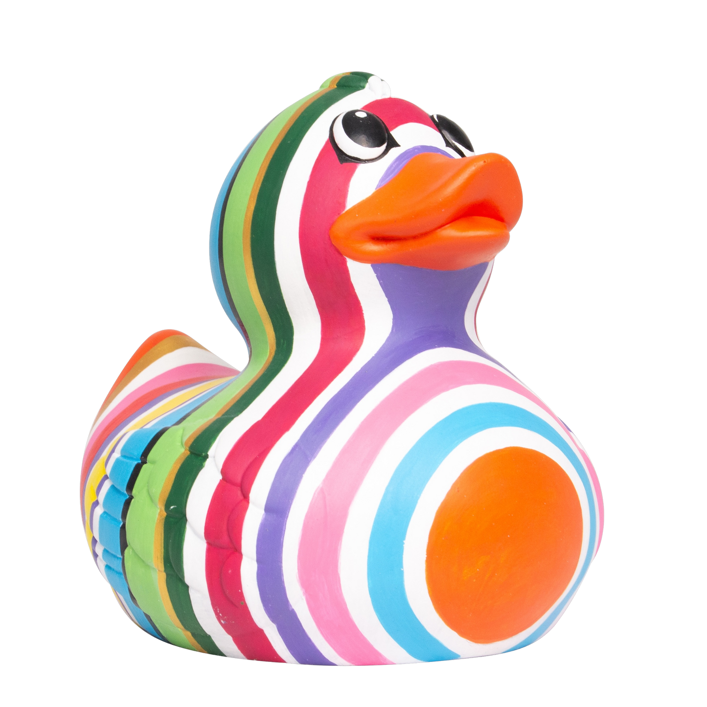Stripey Duck. 10 cm.  PD 1205.  SRP. € 59,95