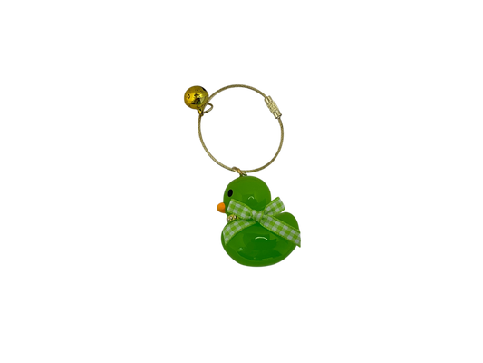 Luxury Glass Keychain Green dwl 4020